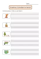 Vorschau - Arbeitsblätter - Kreatives Schreiben - Schreiben zu Bildern (2. & 3.Klasse) - Seite 1