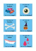 Vorschau - Fördermaterial/Inklusion - Lese-Spiel Halloween ab Klasse 2 - Seite 3