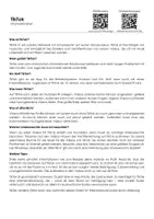 Vorschau - Arbeitsblätter - TikTok (Infotext und Übungen) - Deckblatt
