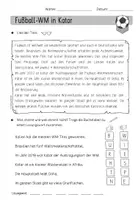 Vorschau - Arbeitsblätter - Arbeitsblätter | Fußball WM 2022 in Katar - Seite 2