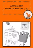 Vorschau - Arbeitsblätter - Additionsheft im 20er Raum mit 10er Stopp - Deckblatt
