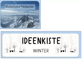 Vorschau - Arbeitsblätter - Fotokartei Ideenkiste Schreibanlass Winter - Seite 3