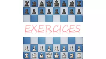 Aperçu - Feuilles d'exercices - Cours d'échecs Débutant Entraineur/Formateur B.BISSARO - Page de couverture