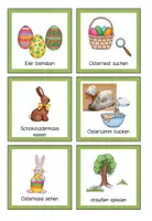 Vorschau - Fördermaterial/Inklusion - Ostern-Frühling - Erzählkarten/Schreibanregung - Seite 1