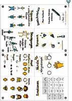 Vorschau - Arbeitsblätter - Sketchnotes lernen mit 3 Mini-Faltbüchern (Bundle Teil 1-3) - Seite 2