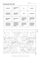 Vorschau - Arbeitsblätter - Rechenpuzzles Halloween - Seite 3