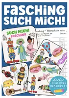 Vista previa - Juegos / Gamificación - Karneval / Fasching Such mich! Spiel Alemán - Portada