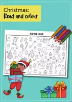 Aperçu - Feuilles d'exercices - Christmas Read and Colour; coloriage (Anglais) - Page 2