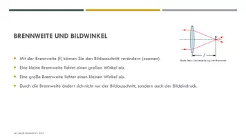 Vorschau - Präsentationen/Tafelbilder - Einheit: Einführung in die Fotografie - Seite 2