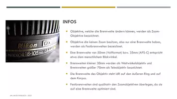 Vorschau - Präsentationen/Tafelbilder - Einheit: Einführung in die Fotografie - Seite 3