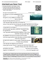 Vorschau - Arbeitsblätter - Arbeitsblatt "Taiga" + Onlineübung & MP3 + Mindmap + Infografik - Deckblatt
