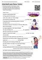 Vorschau - Arbeitsblätter - Lernposter + Arbeitsblatt "Techno" + Onlineübung & MP3 + Mindmap + Infografik - Seite 1