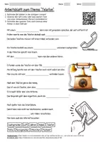 Vorschau - Arbeitsblätter - Lernposter + Arbeitsblatt "Telefon" + Onlineübung & MP3 + Mindmap + Infografik - Seite 1