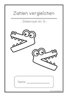 Vorschau - Arbeitsblätter - Zahlen vergleichen: Größer oder kleiner? Übungsheft (ZR 10) - Seite 1