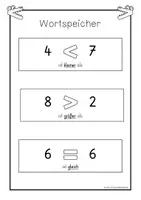 Vorschau - Arbeitsblätter - Zahlen vergleichen: Größer oder kleiner? Übungsheft (ZR 10) - Seite 2
