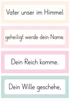 Vorschau - Spiele - Vater Unser: Legen und Sortieren (Gebet) Vaterunser Rätsel - Seite 3