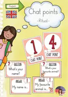 Vorschau - Spiele - Ritual im Englischunterricht: Chat points - Deckblatt