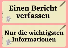 Vorschau - Poster - Merkmale für Geschichten - Tafelmaterial - Deutsch - Seite 2