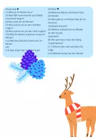 Vorschau - Arbeitsblätter - Kreuzworträtsel winterlich - leicht - Seite 1