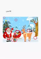 Vorschau - Arbeitsblätter - Fehlerbilder "Weihnachten" Konzentration - Seite 2
