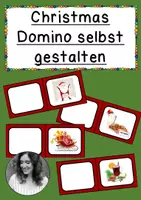Vorschau - Spiele - CHRISTMAS - Create your own domino - Deckblatt