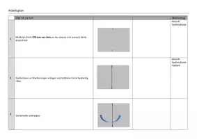 Vorschau - Arbeitsblätter - Arbeitsplan Faltmappe A4 Papier - Seite 2