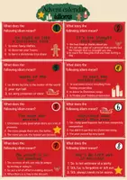 Vorschau - Spiele - Adventskalender: Advent calender idioms English Englisch - Seite 1