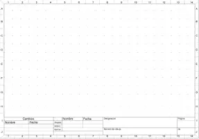 Vista previa - Unidades / Secuencias / Situaciones de Aprendizaje - Plantilla de dibujo con cuadrícula de puntos formato DIN A4 apaisado - Portada
