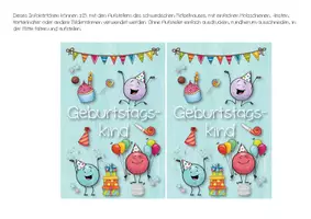 Vorschau - Poster - Geburtstagsritual - Kiste, Aufsteller & Aushang - Seite 3