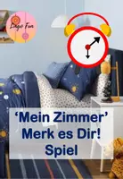 Vorschau - Spiele - Mein Zimmer Merk es Dir Spiel für DaF - Deckblatt