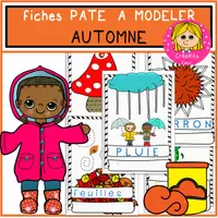 Aperçu - Apprentissages en autonomie - Fichier Pâte à modeler AUTOMNE - Page de couverture