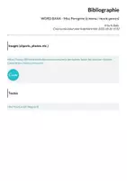 Aperçu - Apprentissages en autonomie - WORD BANK - Miss Peregrine (cinema / movie genres) - Page 1
