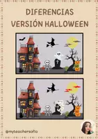 Vista previa - Juegos / Gamificación - Encuentra las diferencias: versión Halloween - Portada