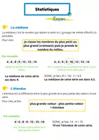 Aperçu - Préparation de séance / Séance complète - Les statistiques - leçon simplifiée - Page 2