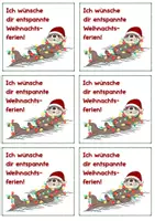Vorschau - Bildkarten - Materialpaket Grußkarten Weihnachten - Seite 1