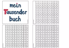 Vorschau - Arbeitsblätter - Tausenderbuch mit Übungsblatt - Orientierung Zahlenraum 1000 (Klasse 3) #schulstartbyextraklasse - Seite 2