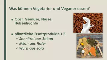 Vorschau - Präsentationen/Tafelbilder - Vegane und vegetarische Ernährung (Präsentation und H5P) - Seite 2