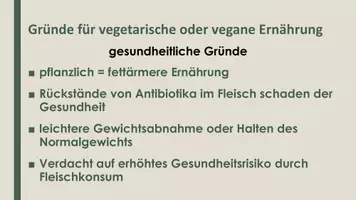 Vorschau - Präsentationen/Tafelbilder - Vegane und vegetarische Ernährung (Präsentation und H5P) - Seite 3