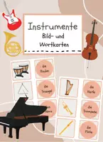 Vorschau - Spiele - Instrumente - Paare finden - DAF/DAZ - Deckblatt