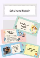Vorschau - Spiele - Materialpaket zum Thema Hundeklasse (mit Schulhund) - Deckblatt