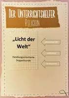 Vorschau - Stundenentwürfe - Weihnachten handlungsorientiert - Licht der Welt - Deckblatt