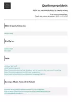 Vorschau - Arbeitsblätter - Self-Care and Mindfulness by tinasteaching - Seite 1