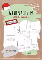 Vorschau - Mal- und Bastelvorlagen - Weihnachten - Geschenkwürfel - Deckblatt