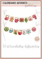 Vista previa - Decoración del aula - CALENDARIO ADVIENTO GALLETAS - Portada