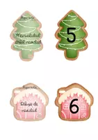 Vista previa - Decoración del aula - CALENDARIO ADVIENTO GALLETAS - página 3