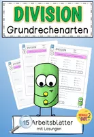 Vorschau - Arbeitsblätter - DIVISION / Arbeitsblätter - Deckblatt