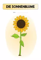 Vorschau - Arbeitsblätter - Dossier: Die Sonnenblume - Seite 1