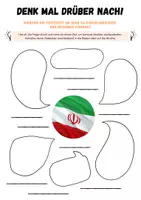 Vorschau - Unterrichtsreihen - Diskussionsreihe: Iran Proteste (Lass mal reden! Premium Variante) - Seite 1