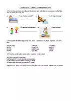 Vista previa - Evaluación - EXAMEN LITERACY BECURIOUS3 LESSON1 - Portada