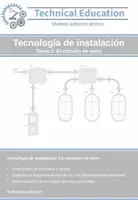 Vista previa - Hojas de trabajo - Tecnología de instalación: El circuito en serie - Portada